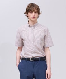 J.PRESS MEN 新色追加【 高通気性 / 軽量 / ノンアイロン / 撥水】【BEAT HEAT SYSTEM】半袖シャツ / B.D.