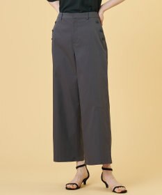J.PRESS LADIES 【WEB限定カラーあり】タスランチノ セミワイド パンツ スレート系