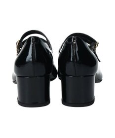 INTER-CHAUSSURES 【FABIO RUSCONI】スクエアトウトリプルストラップパンプス