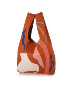 UNBILLION カシュカシュ cachecache / naabコラボインターシャニットショッパーバッグ