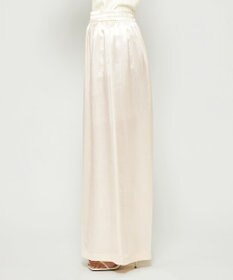 uncrave アセテートヴィンテージサテン ワイドパンツ