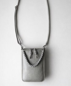 style code 【ペットボトル収納可能 】本革 縦型 ポシェット スマホショルダー　お財布機能付き　