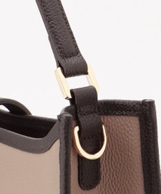 LA BAGAGERIE スクエアレザー2WAYショルダーバッグ