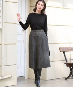 ANY SIS 【洗える】カシミヤブレンド ニット