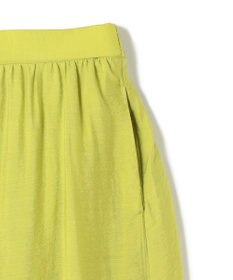 UNFILO ヴィンテージシアー ギャザーワイドパンツ