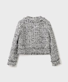 GRACE CONTINENTAL フリンジツイードジャケット