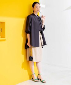 組曲 ドビーストライプ ブラウス