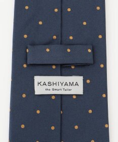 KASHIYAMA KASHIYAMAオリジナル【JAPAN MADE】ドットネクタイ