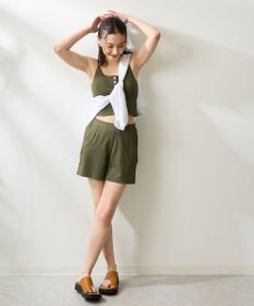 OP／FILA 【ocean pacific】ラッシュガード付き水着4点セット キャミデザイン