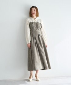 YECCA VECCA ベアドッキングワンピース