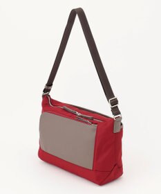 Y'SACCS ナイロン×リサイクルレザー　コンビマルチショルダー