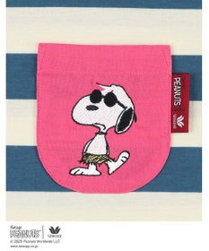 WACOAL ワコール_リラックス＆スリープ パジャマ 4分袖 長ズボン 綿100%(本体) PEANUTS スヌーピー レディース FDT155 /ワコール