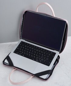 Maison de FLEUR レザーハンドルPCケース