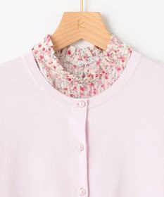 組曲 S 【WEB限定・2SET】フラワープリントアンサンブルニット