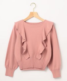 組曲 【洗える】Elenaラッフル ニット