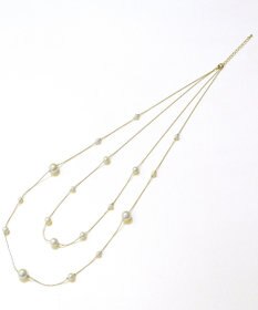 Tiaclasse マルチパールネックレス