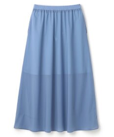 BEIGE， 【洗える/セットアップ対応】SPIGA / ギャザーロングフレアスカート