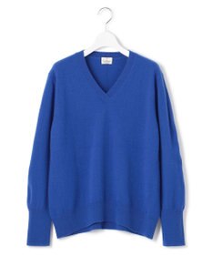 23区 【洗える】ピュアカシミヤ Vネック ニット
