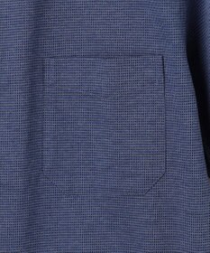 JOSEPH ABBOUD 【快適な着心地/イージーケア】コンパクトジャージースクエアジャガート 半袖 シャツ