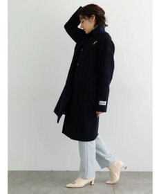 Te chichi ウールメルトンノーカラーロングコート《2025winter catalog item》