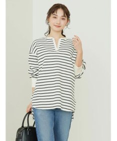 AMERICAN HOLIC スキッパーワッフルプルオーバー