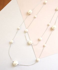 Tiaclasse マルチパールネックレス