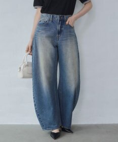 WEGO ワイドカーブデニムパンツ