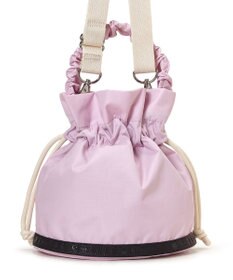 LeSportsac GH DRAWSTRING XBODY/ライラック/サンドバーコード