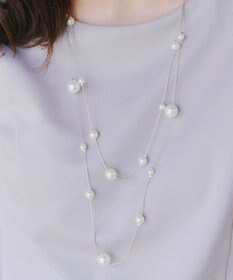 Tiaclasse マルチパールネックレス