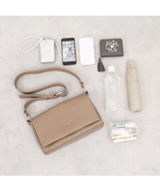 UNBILLION カシュカシュ cachecache / WEB限定フラップベルトショルダーバッグ