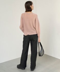 UNFILO 【UNFILO DENIM】撥水ストレッチ ワイドストレートデニム