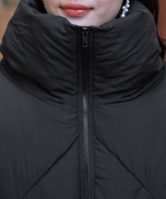 Tiaclasse スタンドネックキルティング中綿ジャケット