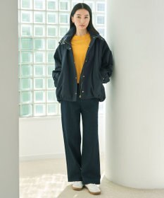 UNFILO 【UNFILO DENIM】撥水ストレッチ ワイドストレートデニム