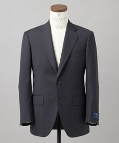 GOTAIRIKU 【Ermenegildo Zegna】TRAVELLER　スーツ（ライトグレーストライプ）