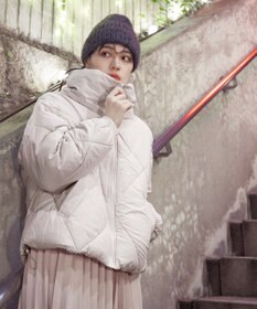 Tiaclasse スタンドネックキルティング中綿ジャケット