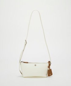 TOPKAPI 【Breath TOPKAPI】DUAL デュアル シュリンクレザー バイカラー ミニ ショルダーバッグ チャーム付き