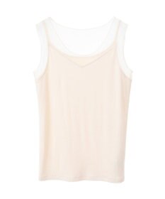 YECCA VECCA チュールMIXリブインナー