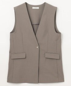 ANY 【セットアップ可能/ストレッチ】イージーケアジレ