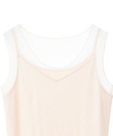 YECCA VECCA チュールMIXリブインナー