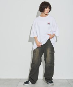 WEGO 【ユニセックス着用ITEM/綿100％/MLサイズ展開】CONVERSEワンポイントT