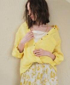 YECCA VECCA 3wayフレンチリネンシャツ