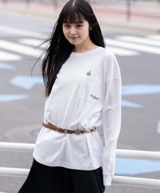 WEGO 【ユニセックス着用ITEM】ポケット刺繍BIG　T（長袖）