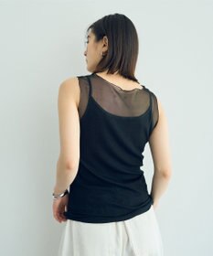 YECCA VECCA チュールMIXリブインナー