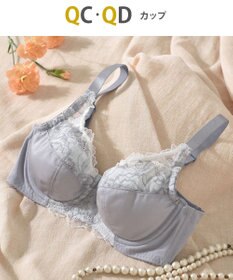 Wing フルカップブラ　背中の段差すっきり　カップ肌側は綿混素材　バストをしっかり包み込む　ウイング／ワコール　KB2114