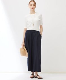 23区 【Indian Factory】シャイニーワイドリブ カットソー