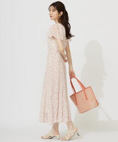 ANY SIS S 【洗える】ニュアンスピーチ ワンピース