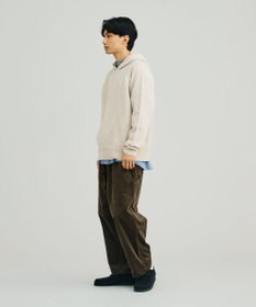 J.PRESS YORK STREET 【UNISEX】ウールカシミヤ フーディニット