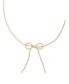 Green Parks ・ＨＡＬＦ　ＴＩＭＥ　メタルリボンネックレス