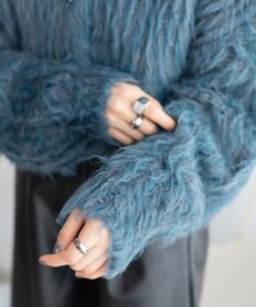 WEGO モンスターニットカーディガン