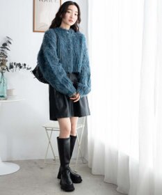 WEGO モンスターニットカーディガン